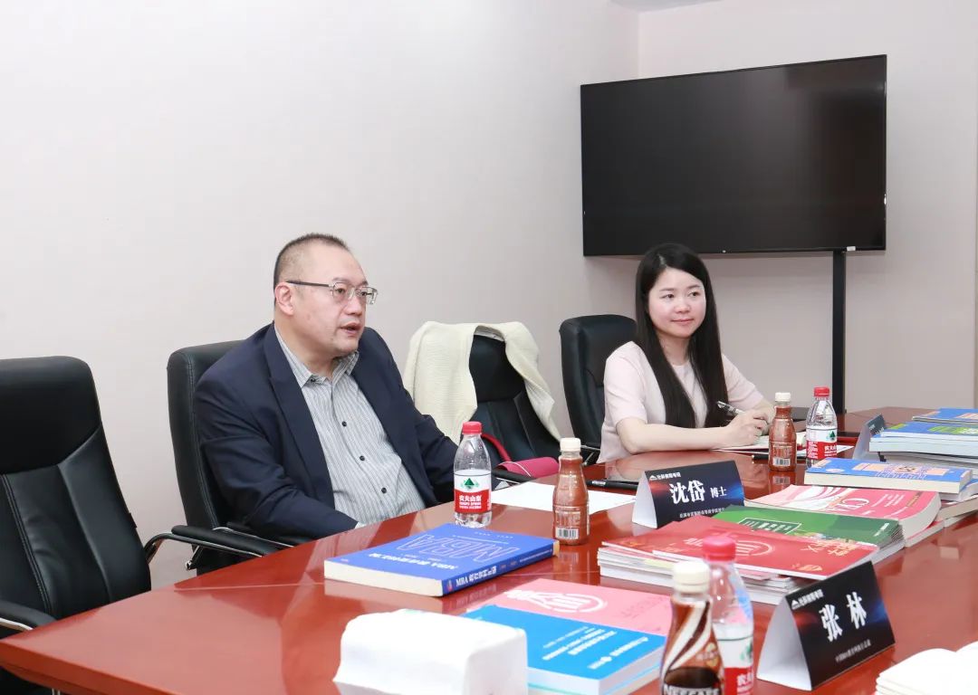 熱烈歡迎法國布雷斯特商學院校長沈岱博士、Clovitis中國辦公室負責人劉彥麟一行來訪社科賽斯！